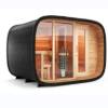 Picture of Luxury 4 to 8 Person Outdoor Steam Sauna with Wood-Fired Heater