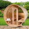 Picture of All-Season Barrel Sauna Heater for Balcony and Backyard, Leak-Proof and Heat Insulated