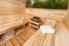 Picture of All-Season Barrel Sauna Heater for Balcony and Backyard, Leak-Proof and Heat Insulated