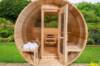 Picture of All-Season Barrel Sauna Heater for Balcony and Backyard, Leak-Proof and Heat Insulated