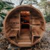 Picture of Outdoor Sauna Room 4-10 People Wood Stove Electric Stove Far
