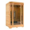 Picture of 2-3 Person Indoor Hemlock Far Infrared Sauna, Low EMF, 6 Carbon Heaters