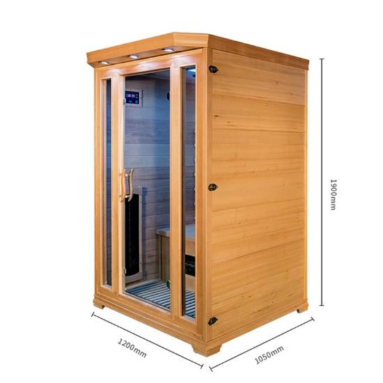 Picture of Home Indoor Dry Steam Infrared Sauna Room