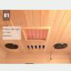 Picture of Home Indoor Dry Steam Infrared Sauna Room