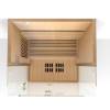 Picture of Modern 2-Person Indoor Wooden Infrared Sauna with Red Light Therapy