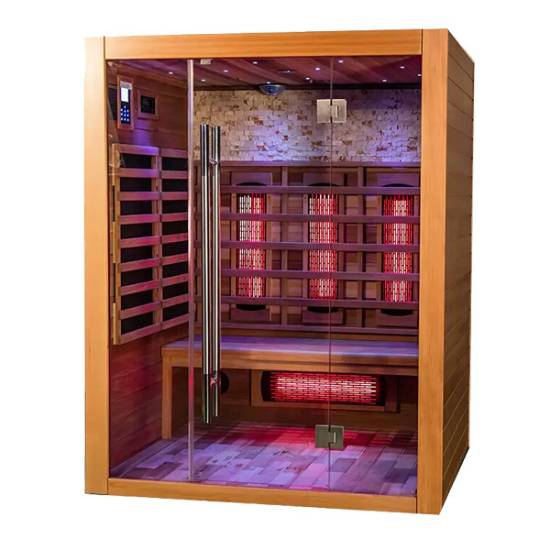 Picture of Wooden Far Infrared Sauna Room, Hemlock or Red Cedar, 3 Person