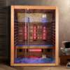 Picture of Wooden Far Infrared Sauna Room, Hemlock or Red Cedar, 3 Person