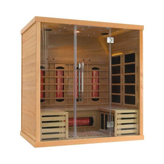 Picture of 4-Person Indoor Traditional Finnish Far Infrared Sauna Room