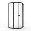 Picture of Snap-In Toughened Glass Quadrant Shower Enclosure, Sealed Double Roller, Ultra Quiet