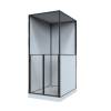 Picture of Aged Care Shower Enclosure, Non-Slip with Safety Grab Rails, Customisable for Hospitals