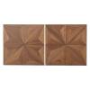 Picture of Black Walnut Parquet Engineered Timber Flooring, Full Birch Multi-Layer, Underfloor Heating Suitable