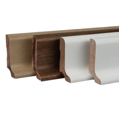 Pre-Finished Solid Timber L-Shaped Skirting Board, 6cm and 8cm