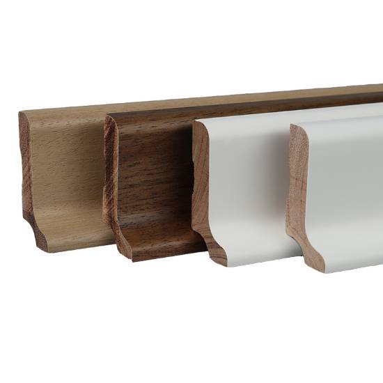 Picture of Pre-Finished Solid Timber L-Shaped Skirting Board, 6cm and 8cm