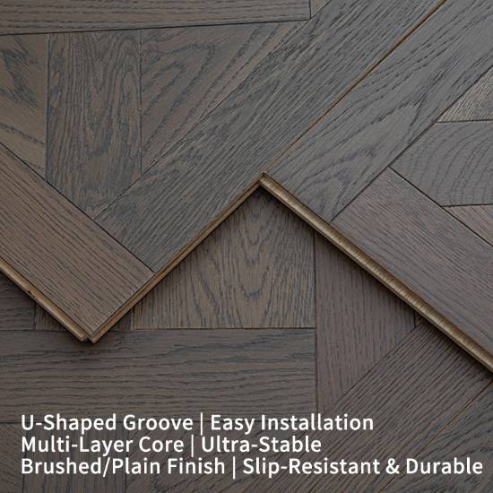 Picture of Versailles Series Oak Engineered Flooring 600x600mm, Parquetry, Underfloor Heating