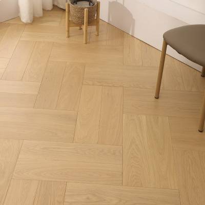 Three-Layer Oak Herringbone Click Flooring, ENF Grade, Underfloor Heating Suitable