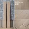 Picture of Three-Layer Oak Engineered Click Flooring, 4mm Wear Layer, Black Walnut Colour, ENF Grade