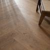 Picture of Three-Layer Oak Herringbone Click Flooring, ENF Grade, Underfloor Heating Suitable