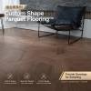 Picture of Custom Geometric Parquet Engineered Timber Flooring, Black Walnut Oak Veneer, U-Groove