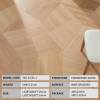 Picture of Custom Geometric Parquet Engineered Timber Flooring, Black Walnut Oak Veneer, U-Groove