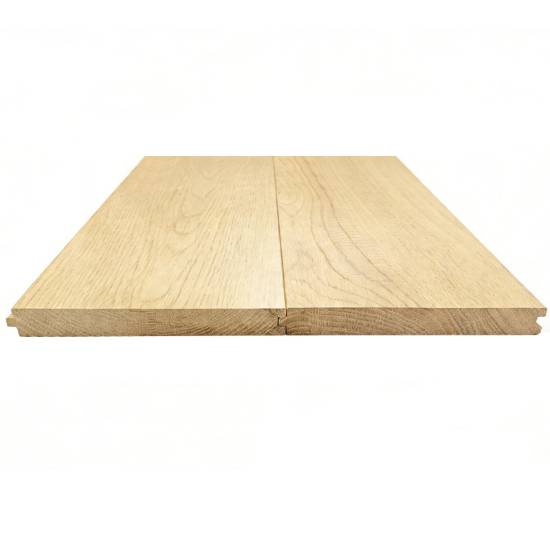 Picture of Solid Oak Timber Flooring 18mm, Wide Plank, Click-Lock, ENF Grade, Customisable