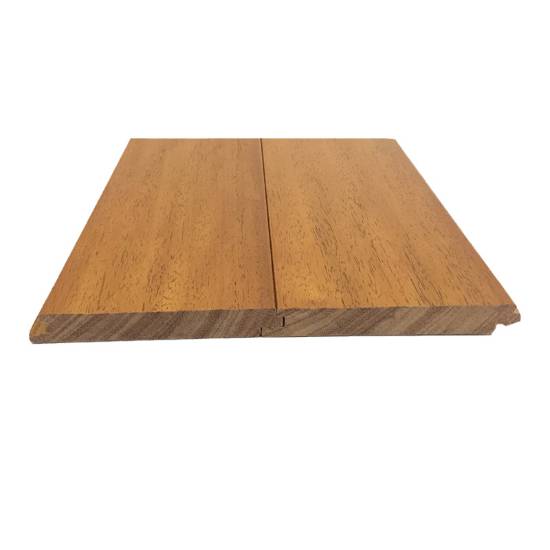 Picture of Solid Pometia Click Lock Timber Flooring, Walnut Colour, Mid-Century Style