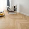 Picture of Oak Multi-Layer Engineered Herringbone Timber Flooring 12/15mm, Click-Lock, Underfloor Heating