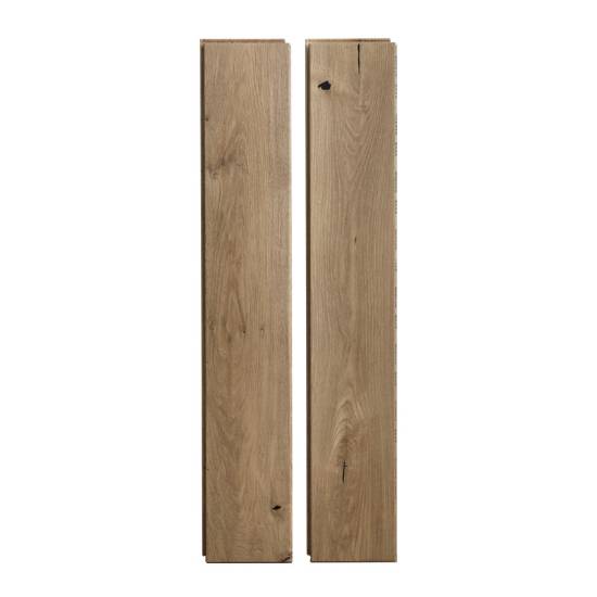 Picture of 18mm Solid White Oak Click Lock Flooring, Hand Scraped, Water-Based Finish, Underfloor Heating