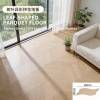 Picture of Leaf Pattern Parquet Engineered Timber Flooring 15mm, Black Walnut Oak, Underfloor Heating