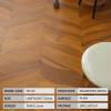 Picture of Leaf Pattern Parquet Engineered Timber Flooring 15mm, Black Walnut Oak, Underfloor Heating