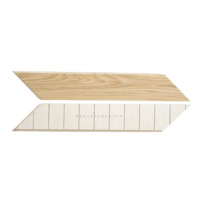 Full Birch Multi-Layer Engineered Herringbone Oak Flooring, 3mm Veneer, Underfloor Heating, Export Grade