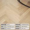 Picture of Full Birch Multi-Layer Engineered Herringbone Oak Flooring, 3mm Veneer, Underfloor Heating, Export Grade