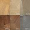 Picture of Oak Three-Layer Herringbone Engineered Timber Flooring, Natural Cream Colour, Underfloor Heating