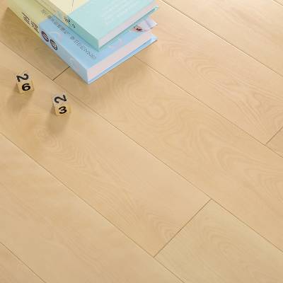 Russian Birch Solid Timber Flooring, Light Colour, Click-Lock Floating Install, ENF