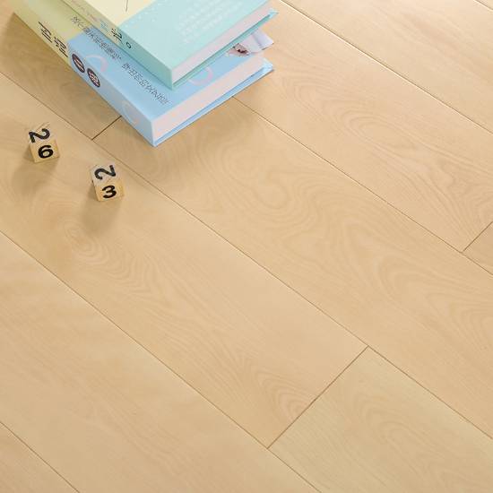 Picture of Russian Birch Solid Timber Flooring, Light Colour, Click-Lock Floating Install, ENF