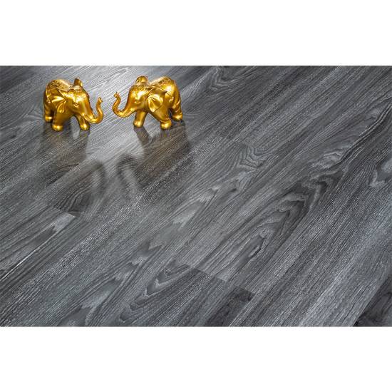 Picture of Customisable SPC Flooring, Modern Minimalist Wood Look, for Basketball Courts and Barber Shops, Slip and Wear Resistant