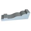 Picture of European Style Foamed Ceramic Corbel for Facade Renovation, Cornice and Decorative Moulding