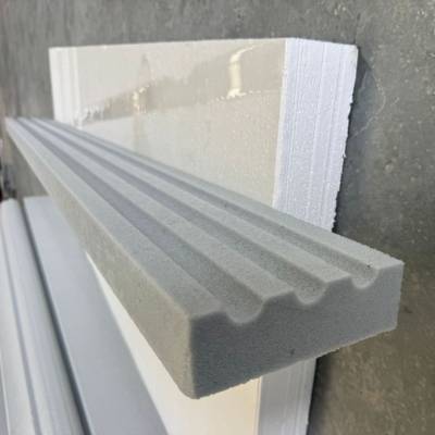 Foamed Ceramic Brick Window Edge Components, Partition and Fence Wall Bricks, EPS Alternative Moulding