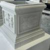Picture of Foam Ceramic Column Base Trim for Renovating Old Gate Pillars, Architectural Moulding