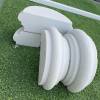 Picture of Foam Ceramic Villa Round Column Capital and Base, Roman Column, Curved, Bulk Pricing