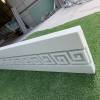 Picture of Foamed Ceramic Wall Moulding with Relief Fret Pattern, Exterior Carved Edge Trim, New Chinese Style, Eco-Friendly