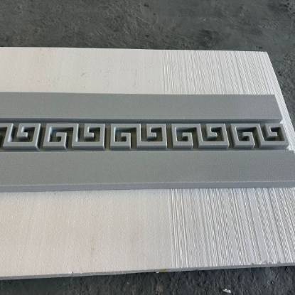 Picture of Foamed Ceramic Fret Pattern Panel, Chinese Relief Screen Wall for Entry, Courtyard and Feature Wall, Carved Material
