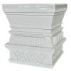 Picture of Chinese-Style Foamed Ceramic Column Capital and Base with Relief Carving, Antique Facade Cladding