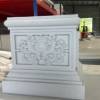 Picture of Foamed Ceramic Column Base, European Carved Component for Rural Villa Exteriors, Square and Round Entry Columns