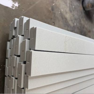 Foamed Ceramic Step Trim for Old House Renovation, Outdoor Stair Edge Finishing Moulding