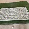 Picture of Foamed Ceramic EPS-Alternative Exterior Moulding, Villa Fan-Shaped Relief Flower Panels