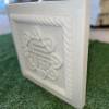Picture of Foamed Ceramic One-Piece Column Base with Relief Pattern, European-Style Exterior Decoration, Eco-Friendly