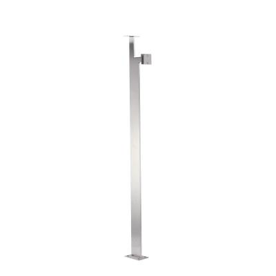 304/316 Stainless Steel Balustrade Post for Glass Stair Handrail, Custom Sizes
