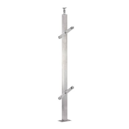 Picture of 304 Stainless Steel Hollow Tube Glass Balustrade Post for Home Stair Handrail