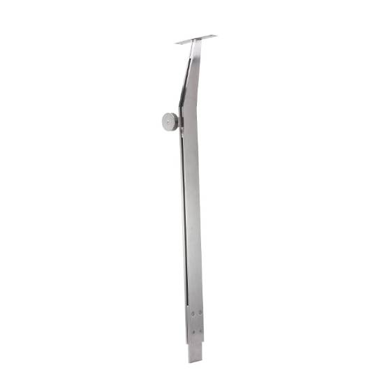 Picture of 316 Stainless Steel Custom Double-Clamp Glass Balustrade Post for Bridge and Commercial
