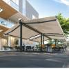 Picture of Electric Retractable Double Opening Awning for Balcony, Cafe and Restaurant, Butterfly Style